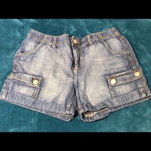 Faded Glory Shorts - Faded Glory denim cargo shorts Faded Glory Shorts - Faded Glory denim cargo shorts
